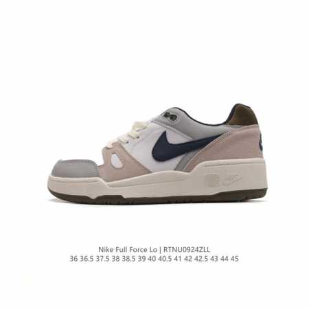耐克 Nike 全新鞋型 来了！Nike Full Force Low 时尚复古运动板鞋，复古气质爆棚！近年来复古风的兴起，众多品牌纷纷推出自己的全新鞋款，势必 - 点击图像关闭