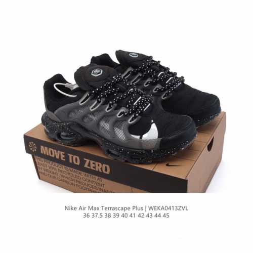 Nike 耐克 男女子休闲鞋气垫缓震跑步鞋 Air Max Terrascape Plus 运动鞋 造型超讨喜！鞋面以帆布和织物材质包裹，保证了轻薄透气，更适合