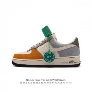 公司级 附赠送logo清洁刷 Af1耐克 Nike Air Force 1 ‘07 Low 空军一号厚底增高百搭休闲运动板鞋 原楦头原纸板 打造纯正空军版型，专