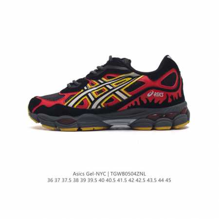 公司级 Asicsgel-Nyc复古单品 亚瑟士asicstiger 新款休闲鞋 厚底街头运动休闲鞋，Asics亚瑟士推出全新gel-Nyc，彰显纽约都市活力。 - 点击图像关闭