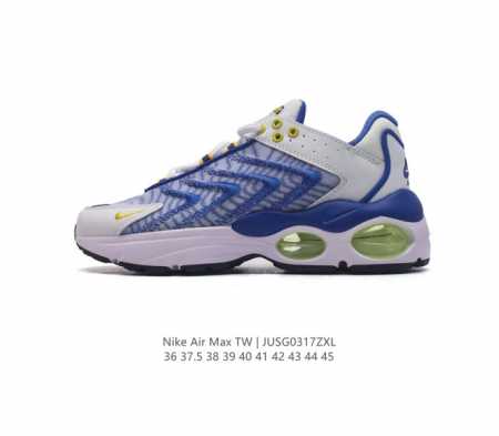 耐克nike 休闲鞋经典air Max Tw运动鞋气垫缓震老爹鞋 季节限定 小气垫慢跑 增高老爹鞋厚底 以轻薄利落的外观再现元年款篮球鞋的非凡魅力 该鞋款采用织 - 点击图像关闭