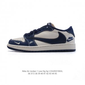 310 【公司级】真标 耐克/Nike Air Jordan 1 Low Og Sp"Military Blue"Aj1乔1倒勾低帮篮球鞋 Aj1 乔丹1代 A