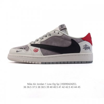 真标 耐克 Nike Air Jordan 1 Low Og Sp Military Blue Aj1乔1倒勾 2025年新款 蛇年新款 低帮篮球鞋 Aj1 乔