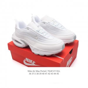 新款 耐克 Nike Air Max Portal 休闲厚底增高气垫老爹运动鞋 2024新款鞋型 Nike Air Max Portal 跟高5公分左右 是ni