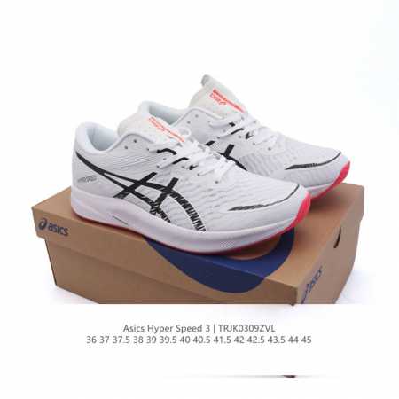 180 【公司级】Asics 亚瑟士Hyperspeed3男女透气竞速跑步鞋马拉松运动鞋休闲健身 田径回弹竞速鞋训练专业跑鞋 减震回弹 轻量透气 防滑耐磨 舒适 - 点击图像关闭