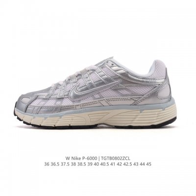 耐克 Nike 男女子休闲运动鞋 P-6000Premium 轻便舒适透气防滑缓震耐磨跑步鞋。P-6000 是一款植根于 2000 年代风格的混合款式，让人想起