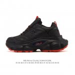 公司级 美职棒 Mlb Bigball Chunky 纽约洋基队厚底增高老爹鞋男女复古鞋中性纽约洋基队休闲经典运动鞋。加厚鞋底，侧面有撞色Ny标识，打造出时尚外