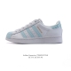 140 阿迪达斯 Adidas Superstar 三叶草2025年新款鞋子 蛇年新款经典贝壳头系列 新款休闲板鞋潮流女士运动鞋 。鞋面柔软皮革材质 标志性的贝