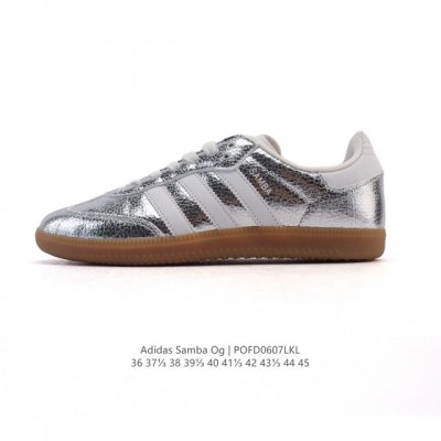 阿迪达斯 德训鞋 Adidas Originals Samba Og Shoes 经典运动鞋小白鞋 T头鞋 男女鞋 彰显休闲摩登风情的时尚经典鞋。它诞生于50年