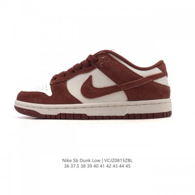 真标 耐克 Nike Sb Dunk Low Pro 男女款运动鞋复古板鞋。采用柔软皮革鞋面，经久耐穿，塑就如元年款 Dunk 般的复古质感。鞋头透气孔，搭配鞋