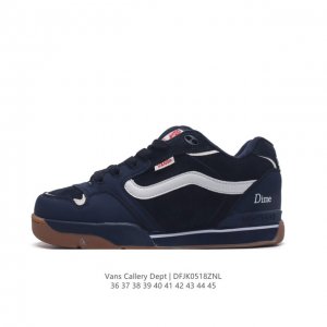 Dime × Vans Rowley Xlt 藏蓝色 “ 新联名来了 ”Vans 再度携手 Dime 展开合作，对颇具辨识度的 Rowley Xlt 鞋型进行复
