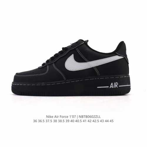 耐克 Nike Air Force 1 '07 Low 空军一号含气垫 小白鞋 2025年 蛇年新款 低帮百搭厚底增高休闲运动板鞋。柔软、弹性十足的缓震性能和出