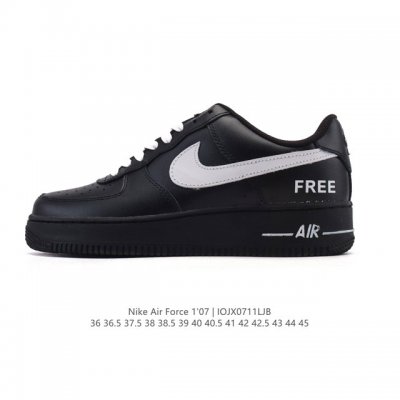 特价头层皮 耐克 Nike Air Force 1 '07 Low 2025新年新款 蛇年限定 空军一号含气垫 小白鞋 低帮百搭厚底增高休闲运动板鞋。柔软、弹性