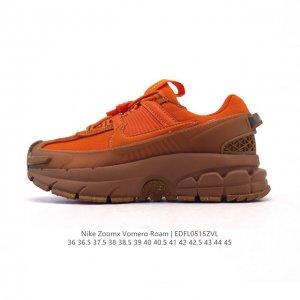 耐克Nike Zoom Vomero Roam马拉松复古跑五代休闲运动慢跑鞋 厚底增高老爹鞋 采用环保纤维革饰片组合网眼布鞋面材质 升级正确后跟Tpu加固 耐弯