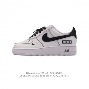 耐克 Nike Air Force 1 '07 Low 空军一号含气垫 小白鞋 低帮百搭厚底增高休闲运动板鞋。柔软、弹性十足的缓震性能和出色的中底设计，横跨复古