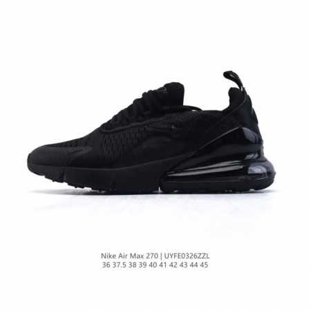 140 耐克 Nike Air Max 270 后半掌气垫缓震运动鞋时尚男女士跑步鞋 。作为 Nike 休闲型 Air Max 鞋款，Nike Air Max - 点击图像关闭