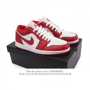 耐克 乔丹Air Jordan 1 Low Aj1 乔1 乔丹1代Aj1 低帮复古文化休闲运动篮球鞋。从1985 年面世的元年款汲取设计灵感，采用简洁大方的经典