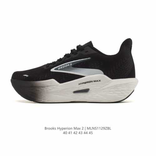 布鲁克斯Brooks马拉松竞速专业跑步鞋透气缓震男鞋 Hyperion Max 2 旋风 男 平衡 烈风2采用布鲁克斯全新升级后的中底技术，即注入充足氮气的Dn