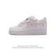 公司级 新款 AF1耐克 Nike Air Force 1 ‘07 Low 空军一号 解构绑带 双鞋带 气垫厚底增高百搭运动板鞋 原楦头原纸板 打造纯正空军版型