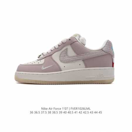 特价 耐克 Nike Air Force 1 '07 Low 空军一号含气垫 低帮百搭厚底增高休闲运动板鞋。柔软、弹性十足的缓震性能和出色的中底设计，横跨复古与 - 点击图像关闭