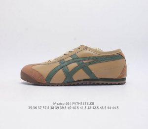 Asics 亚瑟士 男女鞋真标半码制 日产经典老牌-鬼塚虎 Onitsuka Tiger Mexico 66经典墨西哥系列复古经典百搭板鞋休闲运动鞋慢跑鞋 采用