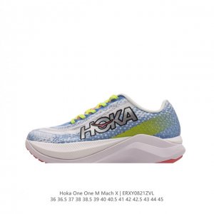 hoka One One独特的竞训鞋,主打舒适软弹hokamach马赫6#竞速跑鞋 Hoka Mach 6 轻盈且富有弹性的舒适感！迄今为止最轻量灵敏的mach