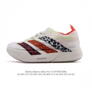 公司级 阿迪达斯 Adidas Adizero Adios Pro 4 舒适防滑耐磨 低帮 休闲跑步鞋 男女同款厚度增高老爹鞋 2025年，Adidas推出了A
