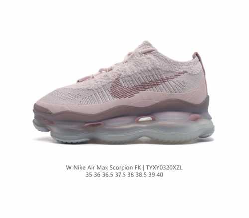 公司级 耐克 Nike Air Max Scorpion Fk 气垫缓震运动鞋厚底增高女鞋 次世代气垫搭载全掌长气垫鞋款 而这样的配置 会带来过去所有 Air