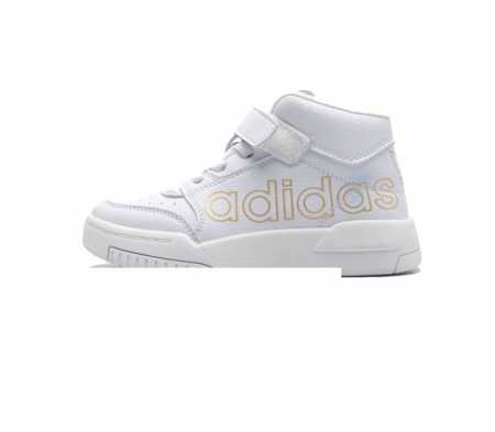 童鞋 阿迪达斯 Adidas Drop Step Shoes 中帮厚底增高老爹鞋儿童运动鞋 经典板鞋运动鞋 魔术贴 三叶草新款 校园休闲运动板鞋 Adidas - 点击图像关闭