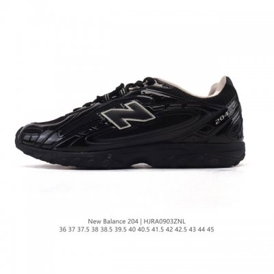 新品公司级 新百伦 2025年新款 New Balance 204L 2025年夏季登场：复古薄底鞋重塑都市运动美学时尚运动跑步鞋，以复古薄底设计与室内足球鞋灵