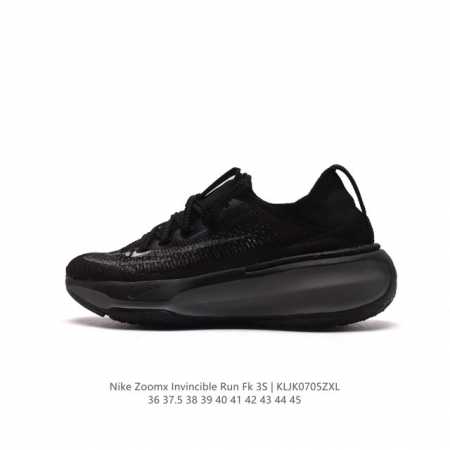 耐克 Nike ZOOMX INVINCIBLE RUN FK 3 机能风格运动鞋 厚底增高老爹鞋。最新一代的invincible 第三代来了！首先鞋面采用的是 - 点击图像关闭
