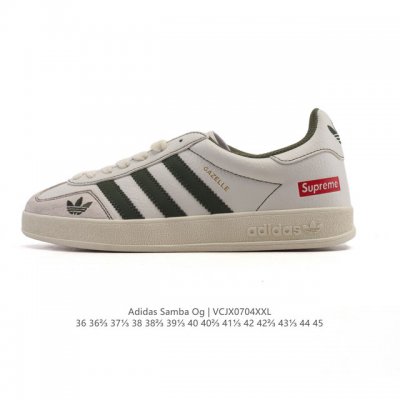 公司级 阿迪达斯 德训鞋 Adidas Originals Samba Og Shoes 经典运动鞋小白鞋 T头鞋 男女士板鞋 彰显休闲摩登风情的时尚经典鞋。它