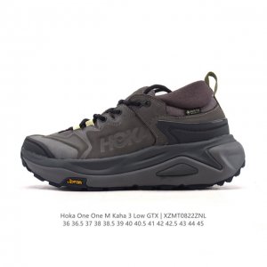 公司级Hoka One One Kaha 3 Low Gtx 低帮专业越野跑步鞋 实拍首发 更全面的性能再度进化 更舒适 更强保护 采用Vibram Megag