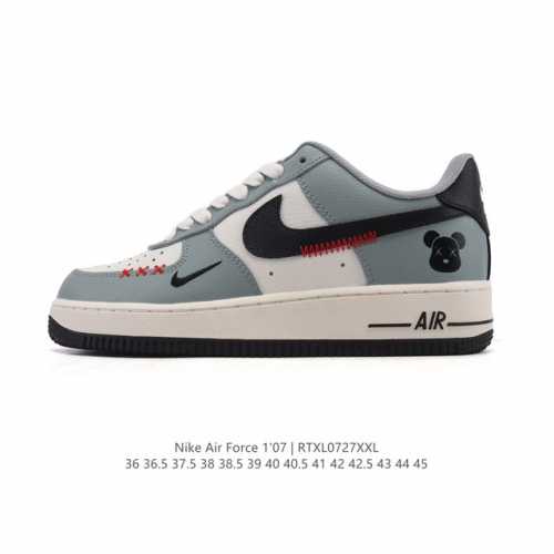 公司级 Af1耐克 Nike Air Force 1 ‘07 Low 空军一号 小白鞋 厚底增高百搭运动板鞋 原楦头原纸板 打造纯正空军版型，专注外贸渠道 全掌