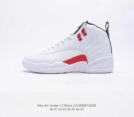 耐克 Aj 乔丹12代 Nike Air Jordan 12 Retro 篮球鞋复刻男子运动鞋 重现设计师汀克 哈特菲尔德广受赞誉的 1996 年鞋款设计 后者 - 点击图像关闭