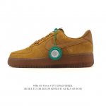 公司级 附赠送Logo清洁刷 Af1耐克 Nike Air Force 1 ‘07 Low 空军一号厚底增高百搭休闲运动板鞋 原楦头原纸板 打造纯正空军版型，专