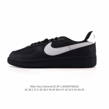 耐克烽火Nike Field General 82 Sp 低帮复古篮球鞋 这款专为烤架战士设计的运动鞋采用 1982 年经典的白 红 黑配色，采用皮革和弹道尼龙 - 点击图像关闭