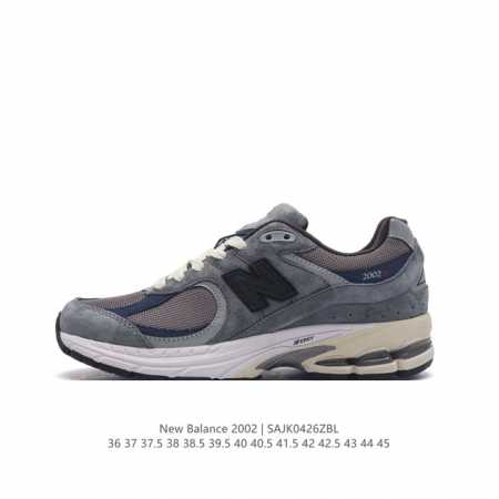 新百伦 New Balance 2002R 跑鞋 男女运动鞋厚底老爹鞋。沿袭了面世之初的经典科技，以 Encap 中底配以升级版 N-Ergy 缓震物料。鞋面则 - 点击图像关闭