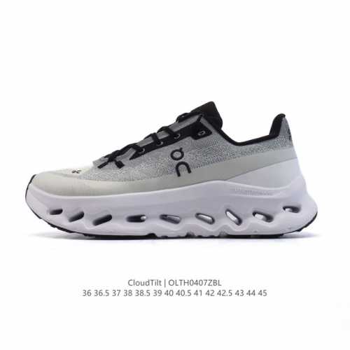 昂跑 On 训练鞋Cloudtitl 2025新品 蛇年限定 新年鞋子 男女同款防水缓震徒步鞋 厚底增高运动老爹鞋。缓震性能提升：Cloudtilt 采用了先进