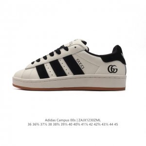 公司级 Adidas阿迪达斯.三叶草campus 00S 面包鞋复古休闲板鞋。千禧回潮！Adidas Campus 00S 经典再现！面包化的campus鞋款在