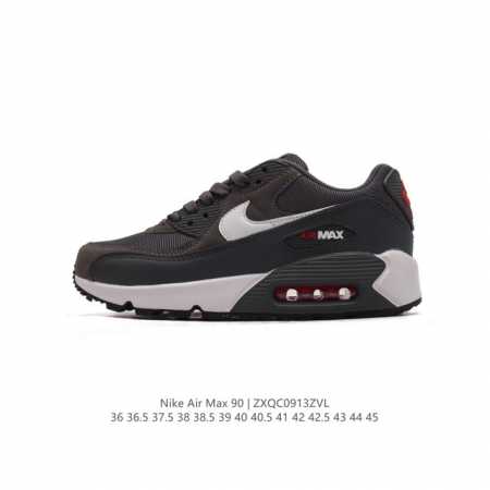 Nike耐克运动鞋男女鞋 Air Max 90 健身运动跑鞋休闲鞋 复古风十足！Air Max 90 作为 Nike 旗下最经典的鞋型之一，凭借着百搭的造型，获 - 点击图像关闭
