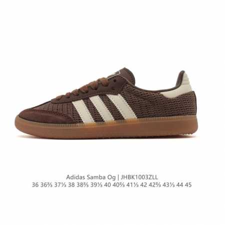 阿迪达斯 德训鞋 Adidas Originals Samba Og Shoes 经典运动鞋小白鞋 T头鞋 男女士板鞋 彰显休闲摩登风情的时尚经典鞋。它诞生于5 - 点击图像关闭