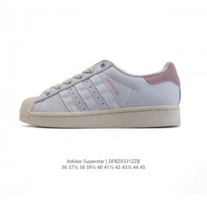阿迪达斯 Adidas Superstar 三叶草2025年新款鞋子 蛇年新款经典贝壳头系列 新款休闲板鞋潮流男女士运动鞋 。鞋面柔软皮革材质 标志性的贝壳鞋头