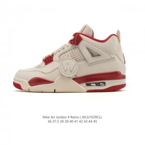 耐克 Nike Air Jordan 4 Retro Og迈克尔 乔丹Aj4代乔4 低帮复古休闲运动文化篮球鞋。秉承轻量化的速度型篮球鞋设计思想完成设计，降低重