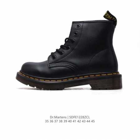 公司级 D.R Martens 马汀博士马丁靴 男女士皮鞋 增高厚底网红经典英伦风上线人手必备dr.Martens 复古靴子 高帮系列 防滑皮靴 潮流休闲鞋 英 - 点击图像关闭