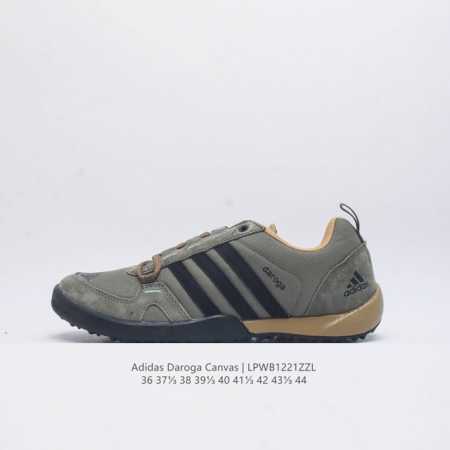 阿迪达斯 Adidas 新款男女鞋 Daroga Plus Canvas Shoes 徒步越野户外运动鞋 这款可折叠户外运动鞋,旨在为远足和旅行打造。帆布鞋面, - 点击图像关闭