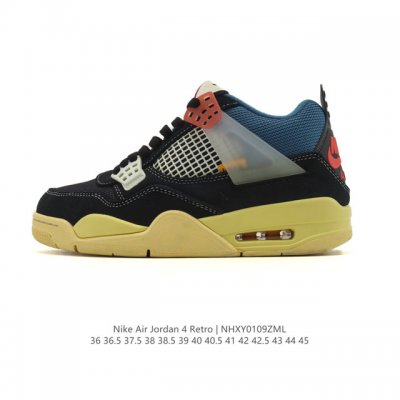 公司级 耐克 Nike Air Jordan 4 Retro Og迈克尔 乔丹Aj4代乔4 低帮复古休闲运动文化篮球鞋。秉承轻量化的速度型篮球鞋设计思想完成设计