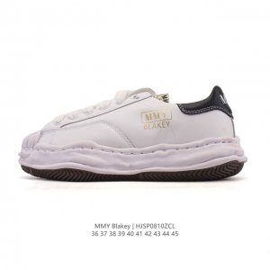 余文乐挚爱单品 Mmy Blakey 脏脏鞋 复古溶解风皮鞋 概念时装设计师三原康裕品牌Mmy Maison Mihara Yasuhiro Original