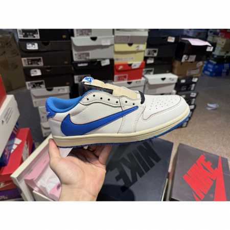 A8特价头层 travis Scott X Air Jordan Aj1 Low Og Sp Ts联名 黑棕倒钩低帮 Dm7866-202 毫无疑问市场中端王者 - 点击图像关闭