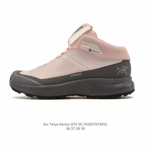 公司级 始祖鸟 Arc’Teryx Aerios Gxt登山靴 防水加强版女士系列加强版户外防水帮登山鞋徒步鞋 轻量支撑长距离越野跑鞋 轻便透气户外运动鞋 耐磨